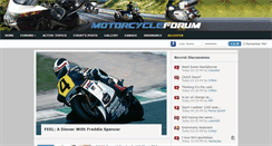 Desktop Screenshot of motorcycleforum.com
